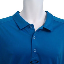 Load image into Gallery viewer, Oakley Men's Intense Blue Polo Shirt, size 2XL XXL
