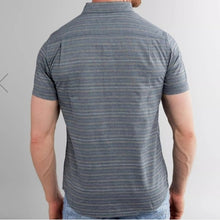 Load image into Gallery viewer, O'Neill Slausen Short Sleeved Button Down Shirt, Navy, Large
