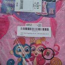 Load image into Gallery viewer, Fingerlings Girls Pajamas Dress Nightgown w/ 18&quot; Doll Gown, Size 8
