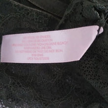 Load image into Gallery viewer, Candie&#39;s Juniors Eyelash Lace Bralette, Palm Olive,  size Large
