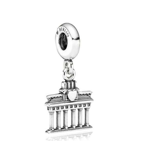 Pandora Sterling Silver Brandenburg Gate Germany National Icon Bead - 791081