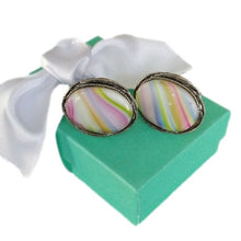 Load image into Gallery viewer, Men's Resin Multicolor Cufflinks Cuff Links
