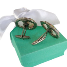 Load image into Gallery viewer, Men's Resin Multicolor Cufflinks Cuff Links
