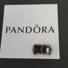 Load image into Gallery viewer, Pandora Retired Sterling Silver and 14K Gold Elemental Flow Clip - 790594
