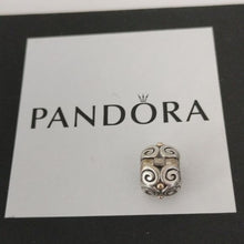 Load image into Gallery viewer, Pandora Retired Sterling Silver and 14K Gold Elemental Flow Clip - 790594
