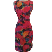 Load image into Gallery viewer, Shelby &amp; Palmer Floral Sheath Dress, Multicolor, Size 6
