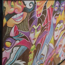 Load image into Gallery viewer, Disney x Tim Rogerson "All Their Wicked Ways" Villains Framed 1500 piece Puzzle
