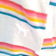 Load image into Gallery viewer, PINK Victoria's Secret Striped Ring Tee Shirt, Size Medium
