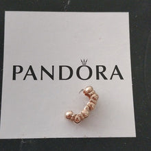 Load image into Gallery viewer, Pandora Retired Rose Dots and Ridges Clip - 780446
