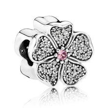 Load image into Gallery viewer, Pandora Retired Sterling Silver Apple Blossom Flower Charm 791831nbp
