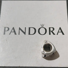 Load image into Gallery viewer, Pandora Retired Sterling Silver Alphabet Bead - Letter W - 790323W
