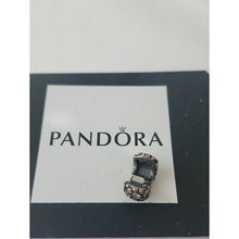 Load image into Gallery viewer, Pandora Retired Sterling Silver Encore Clip with Clear Zirconia - 790593CZ
