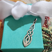 Load image into Gallery viewer, Sterling Silver Celtic Braid Design Pendant
