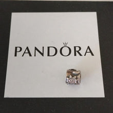 Load image into Gallery viewer, Pandora Retired Sterling Silver Moon and Stars Bead Charm - 790128
