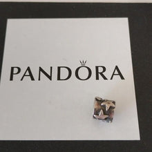 Load image into Gallery viewer, Pandora Retired Sterling Silver Moon and Stars Bead Charm - 790128
