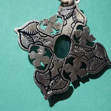 Load image into Gallery viewer, Bethlehem Crusader&#39;s Cross Five Fold Sterling Silver 800 Pendant

