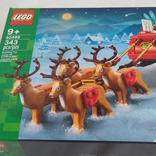 Load image into Gallery viewer, Lego 40499 Exclusive Santa + Reindeer Building Set

