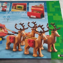 Load image into Gallery viewer, Lego 40499 Exclusive Santa + Reindeer Building Set
