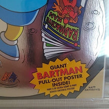 Load image into Gallery viewer, Bartman #1 Bongo Group, 1993 Silver Foil Cover w/Bartman Poster CGC 9.8 Simpsons
