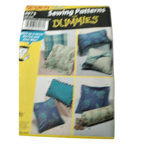 Load image into Gallery viewer, Simplicity Pattern 9873 Pillows Sewing Patterns For Dummies 6 Different Uncut
