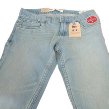Load image into Gallery viewer, Levi's Big Boys 511 Slim Stretch Denim Blue Jeans, Perlata, 14 Regular 27 x 27
