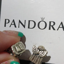 Load image into Gallery viewer, Pandora Angel of Hope Charm 790337 ALE 925 Sterling Silver, Set of 2
