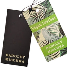 Load image into Gallery viewer, Badgley Mischka Metallic Blue Camera Bag Purse
