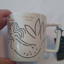 Load image into Gallery viewer, Starbucks Siren at Sea Anniversary Collection 12 oz Coffee Tea Mug 2017
