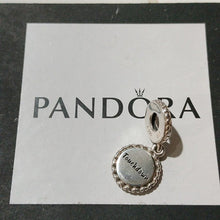 Load image into Gallery viewer, Pandora Sterling Silver Football Engraved Dangle Sports Charm Eng792018_5
