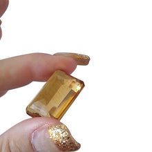 Load image into Gallery viewer, Natural Citrine Loose Gemstone Cushion Emerald Shape, 46.87 Carats Certi…
