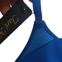 Load image into Gallery viewer, Tart Noir Collections  Blue Front-close T-back Bra, 36C
