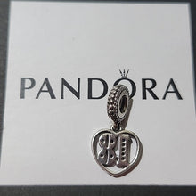 Load image into Gallery viewer, Pandora Sterling Silver 18 Years of Love Birthday Dangle Charm 797262cz
