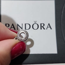 Load image into Gallery viewer, Pandora Sterling Silver 18 Years of Love Birthday Dangle Charm 797262cz
