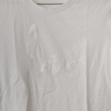 Load image into Gallery viewer, Victoria's Secret Love Tee Sequins, White, Size Medium
