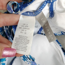 Load image into Gallery viewer, La Blanca Oasis Ikat One Piece Swimsuit, Size 0
