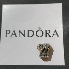 Load image into Gallery viewer, Pandora Palm Tree Charm w/ 14kt good Coconuts 790521 925 ALE
