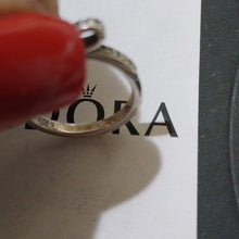 Load image into Gallery viewer, Pandora Sterling Silver Sparkling Bow Ring with Clear Zirconia 190906cz-52
