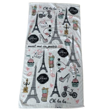 Load image into Gallery viewer, From Paris With Love Towels, Set of 2 Bath
