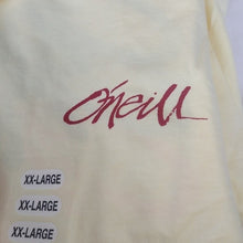 Load image into Gallery viewer, O'Neill Men's Garment Dye Pocket Logo S/S Trifecta Tee, Pale Yellow, size XXL
