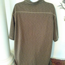 Load image into Gallery viewer, Pronto Uomo Blue Men's Heathered Brown Polo, size 2XLT
