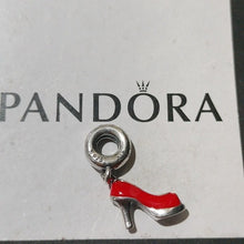 Load image into Gallery viewer, Pandora Retired Sterling Silver Red Stiletto with Red Enamel - 792154EN09
