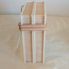 Load image into Gallery viewer, Rae Dunn Fall Decor HELLO PUMPKIN. Fabric covered Book Stack

