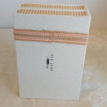 Load image into Gallery viewer, Rae Dunn Fall Decor HELLO PUMPKIN. Fabric covered Book Stack
