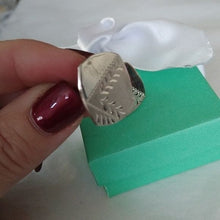 Load image into Gallery viewer, Silver tone Etched Square Cuff Links
