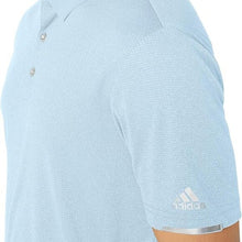 Load image into Gallery viewer, Adidas Climachill Core Heather Blue Polo Shirt Classic Design, Size Medium
