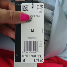 Load image into Gallery viewer, Adidas Climachill Core Heather Blue Polo Shirt Classic Design, Size Medium
