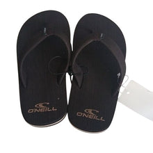 Load image into Gallery viewer, O'Neill Phluff Daddy Dark Brown Flip Flop, Size 11/12 Sandals
