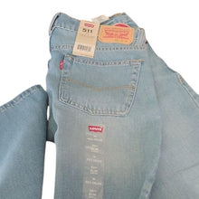 Load image into Gallery viewer, Levi's Big Boys 511 Slim Stretch Denim Blue Jeans, Dallas, 16 Regular 28x28
