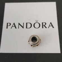 Load image into Gallery viewer, Pandora Retired Sterling Silver with 14K Gold Shoe Lace Bead - 790290
