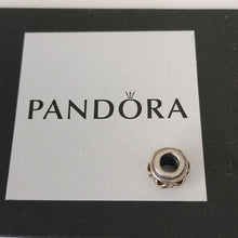 Load image into Gallery viewer, Pandora Retired Sterling Silver with 14K Gold Shoe Lace Bead - 790290
